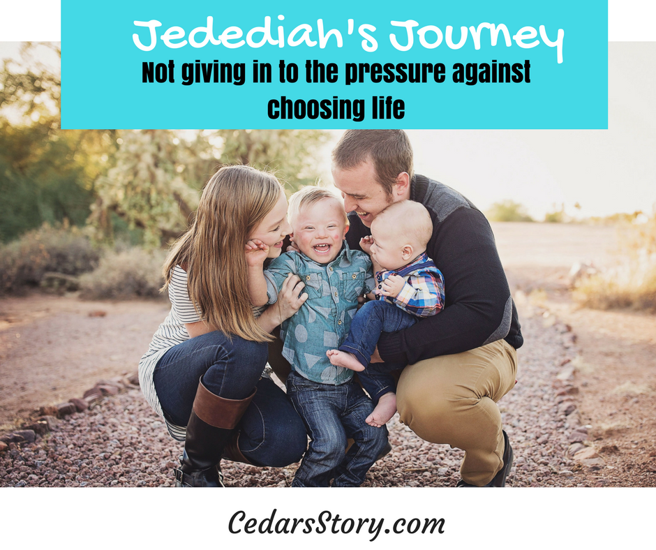 Pressure To Abort A Baby With Down Syndrome Stole My Joy - Cedars Story